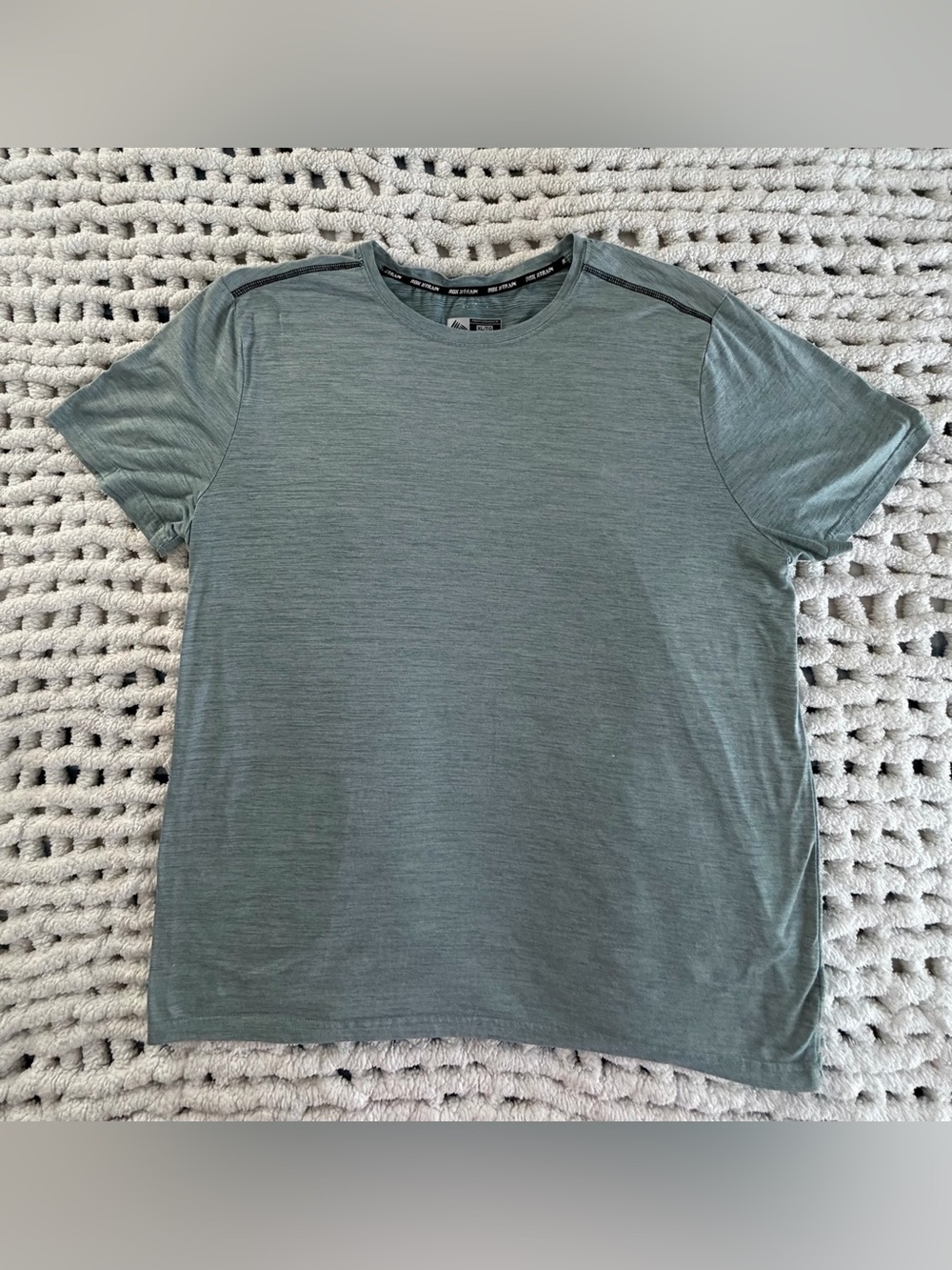 RBX Men's Crew Neck Short Sleeve Tee - Sage Green